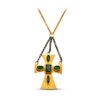 Verdant Reliquary Cross