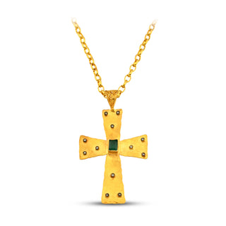 Emerald Sentinel Cross